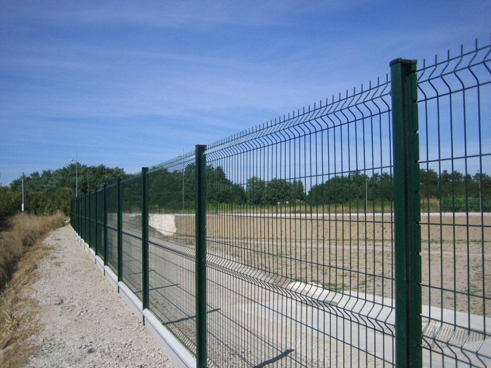 Kit clôture rigide largeur 2 mètres avec haie artificielle