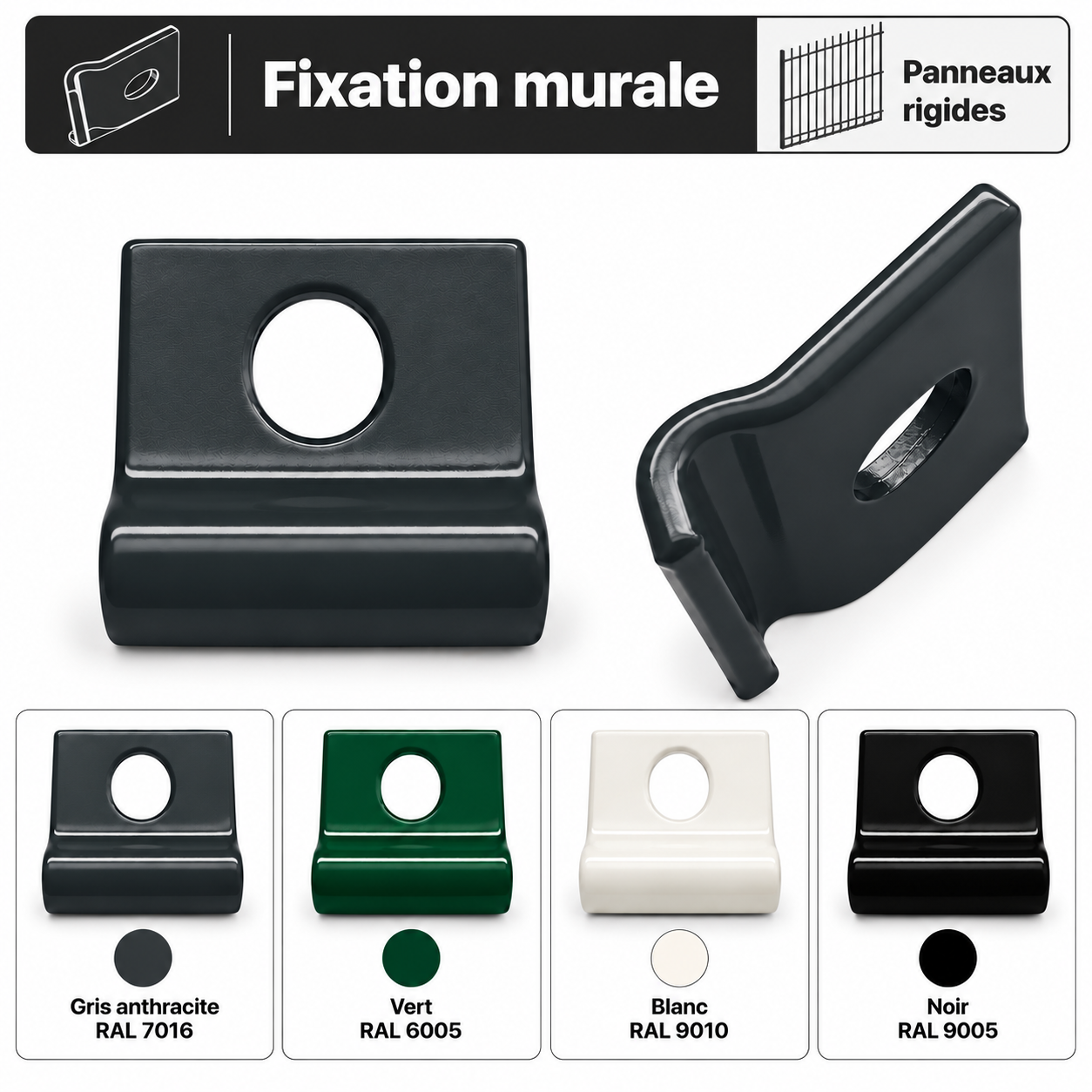 Fixations murales